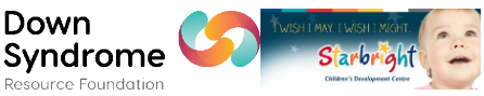 Starbright Children’s Development Centre and Down Syndrome Resource Centre logos