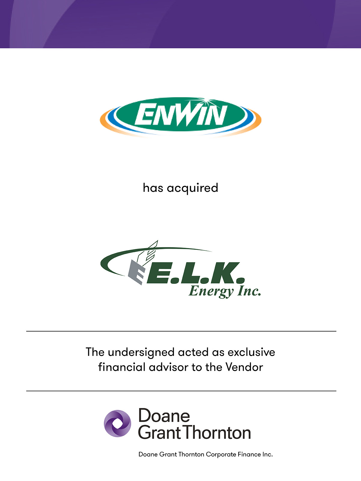 Enwin acquires E.LK.