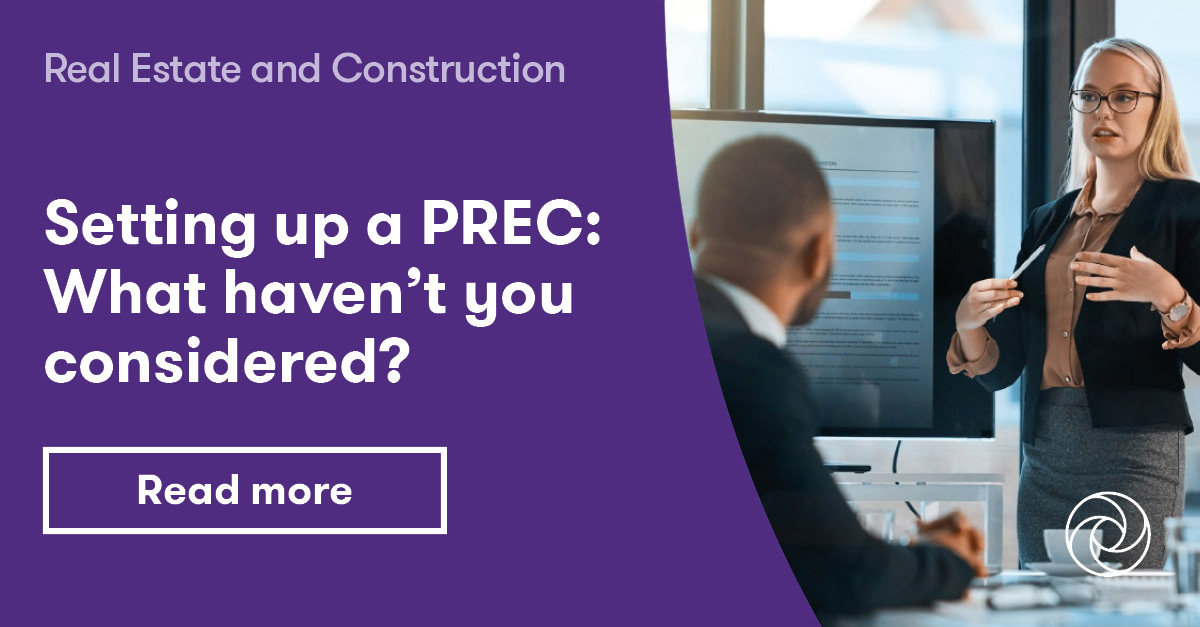 Setting up a PREC: What haven’t you considered? | Doane Grant Thornton