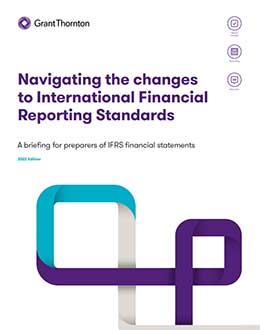 Download Navigating the changes  to International Financial  Reporting Standards