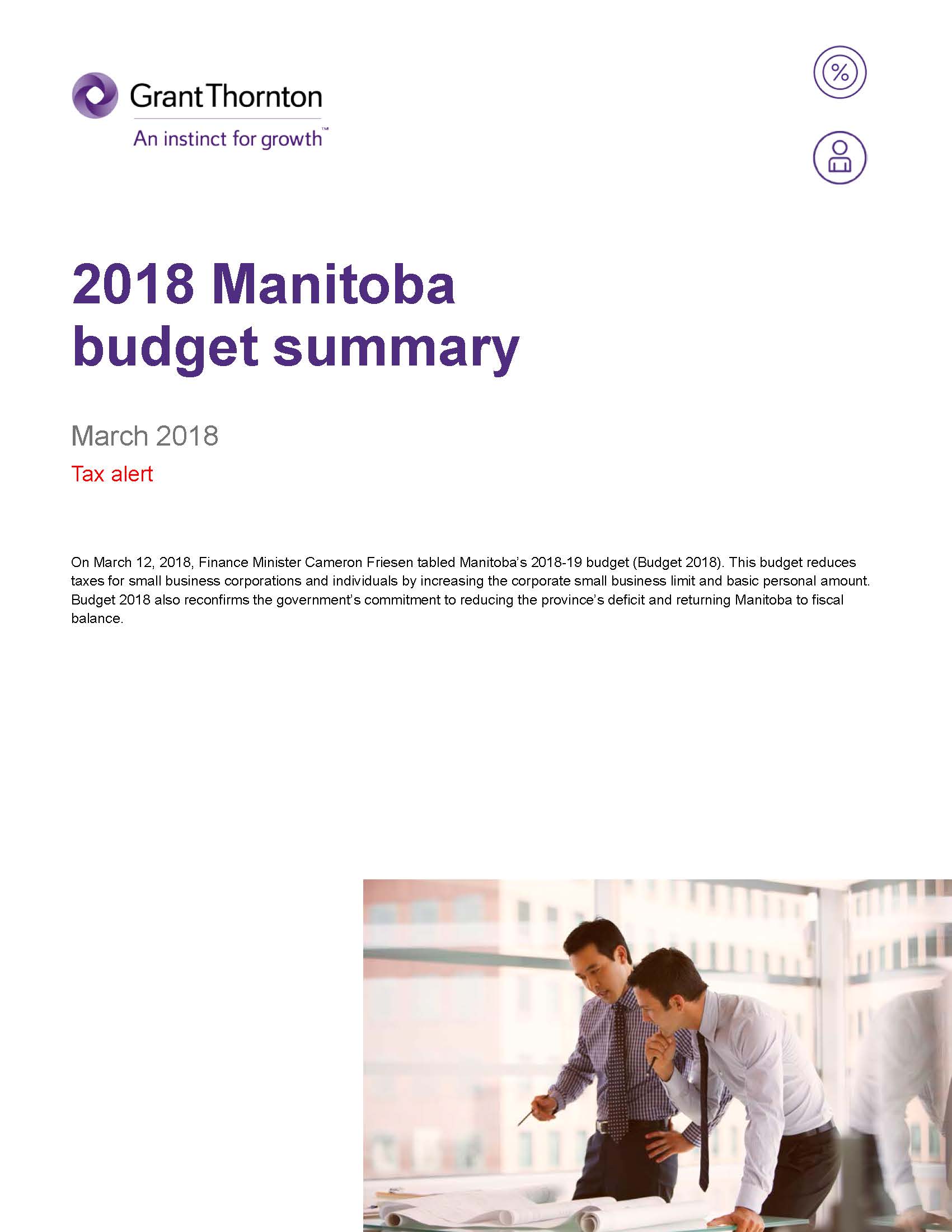 2018 Manitoba budget