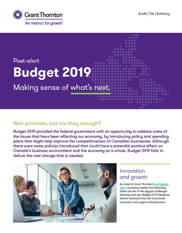 Post budget 2019 cover