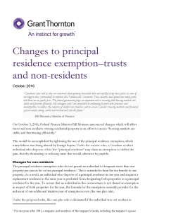 change residence cover