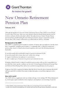 ontario retirement cover
