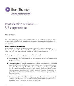 post election outlook cover