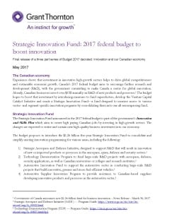 strategic innovation fund cover