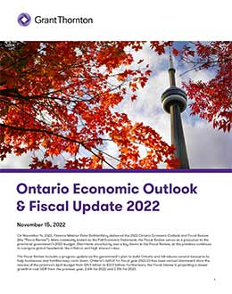Download the Ontario Economic Outlook & Fiscal Update