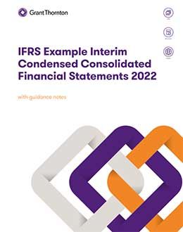 Download the IFRS Example Interim  Condensed Consolidated  Financial Statements 2022
