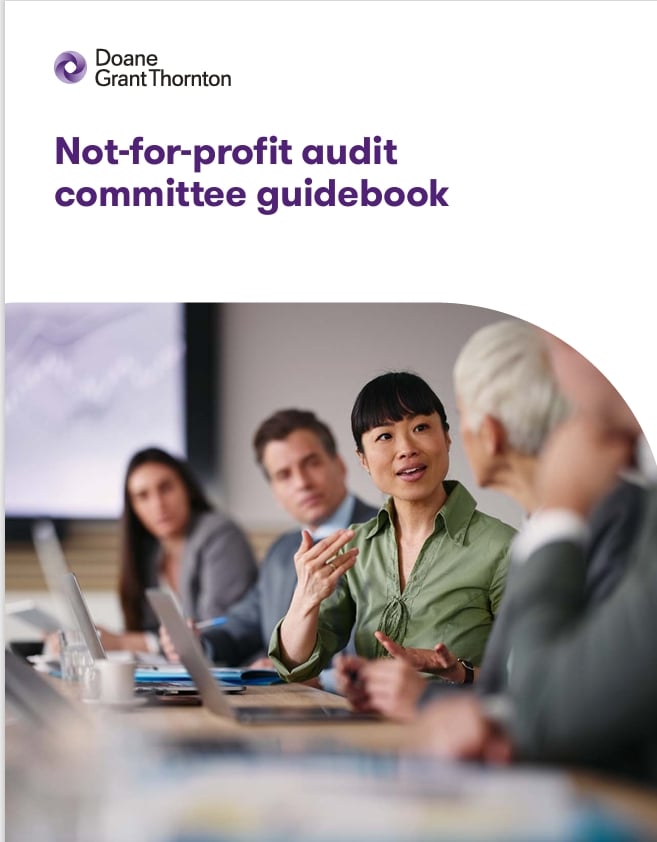 Not-for-profit audit committee guide book