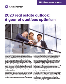 Download the 2023 real estate outlook full report